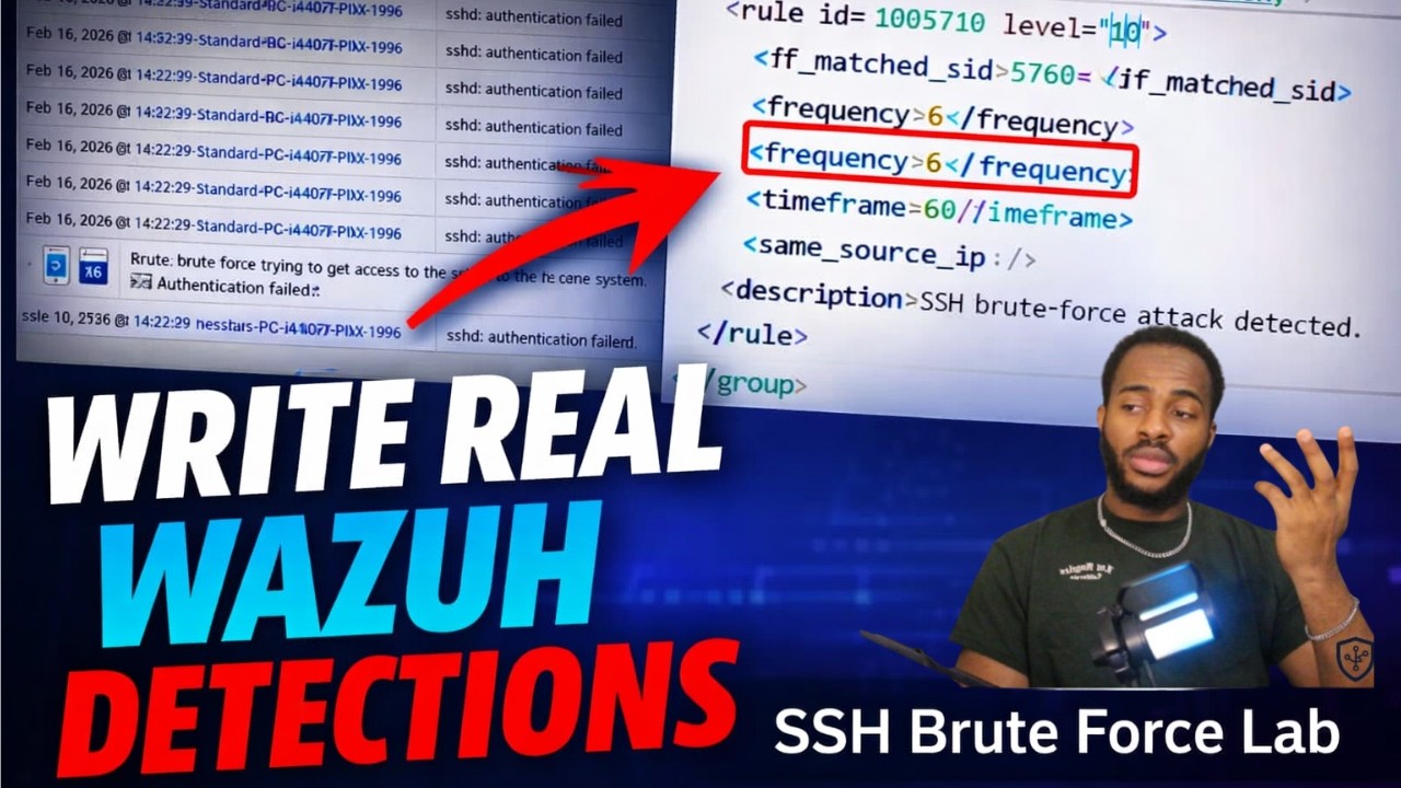 Wazuh Detection Engineering Lab | Writing Real SSH Attack Detection Rules