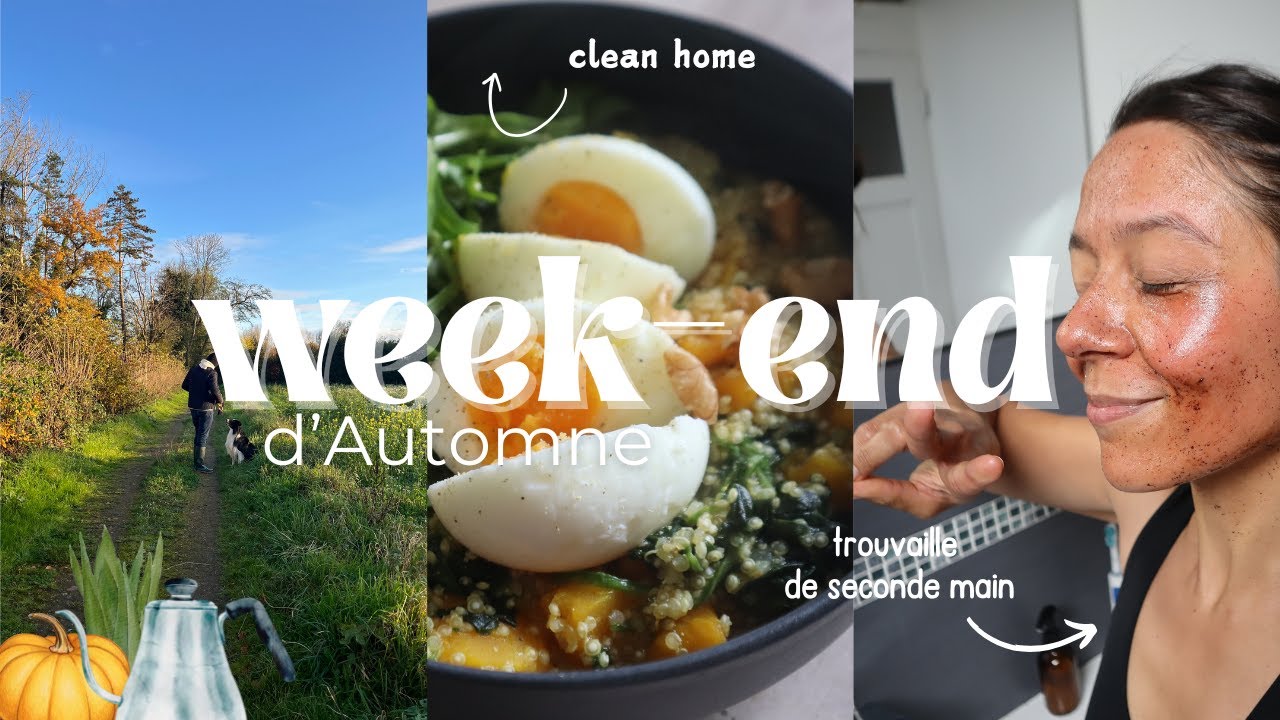 FALL DAYS 🥞🍂 CLEAN HOME, LECTURE, TROUVAILLE DE SECONDE MAIN.