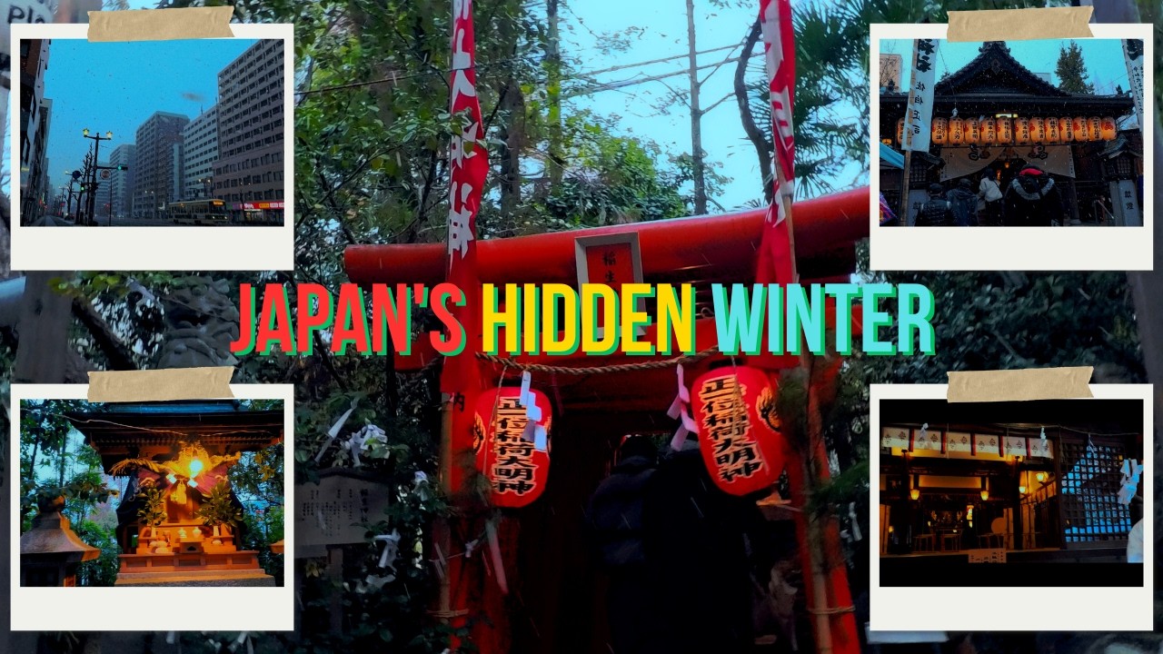 Japan's Hidden Winter! ❄️ Insta360 Camera Unboxing + Snow Vlog | New Year Shrine Visit 🎌
