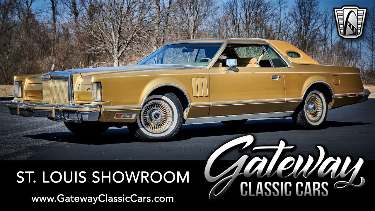 1978 Lincoln Continental Mark V Diamond Jubilee Gateway Classic Cars ST. Louis #8704