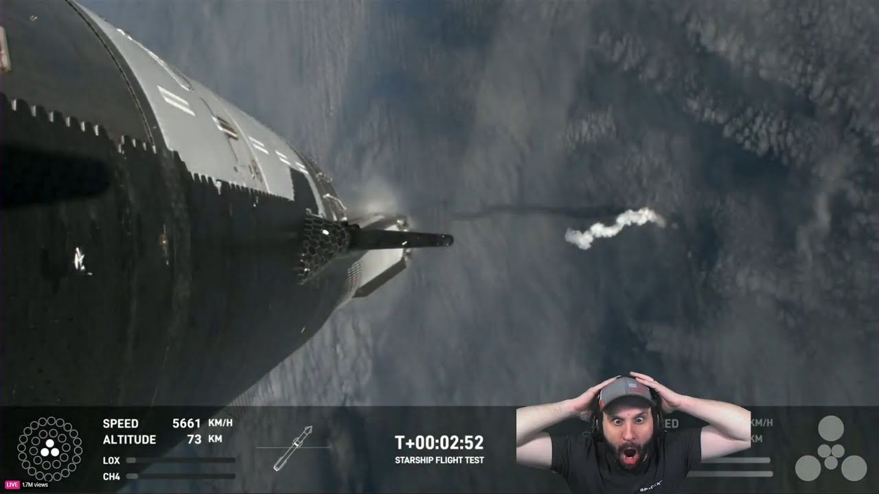 ЗАПУСК ЗВЕЗДНОГО КОРАБЛЯ IFT-3!