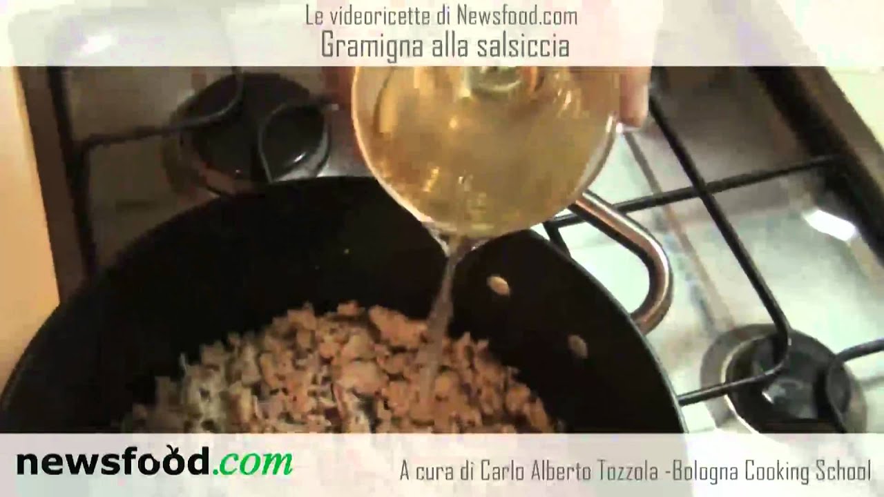 Come si prepara la Gramigna alla salsiccia