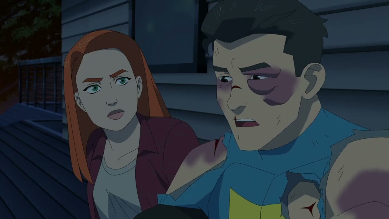 Mark After Fight With Cecil Invincible Season 3 Episode 2