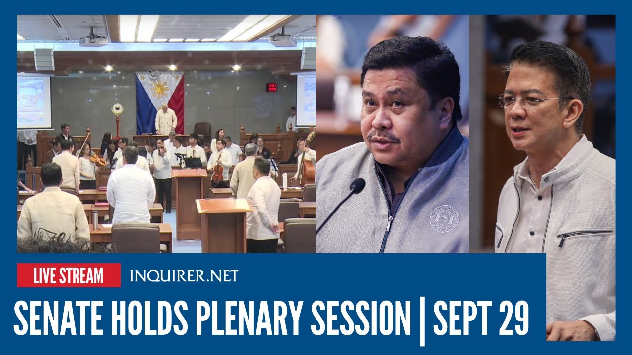 LIVE: Senate holds plenary session | Sept 29