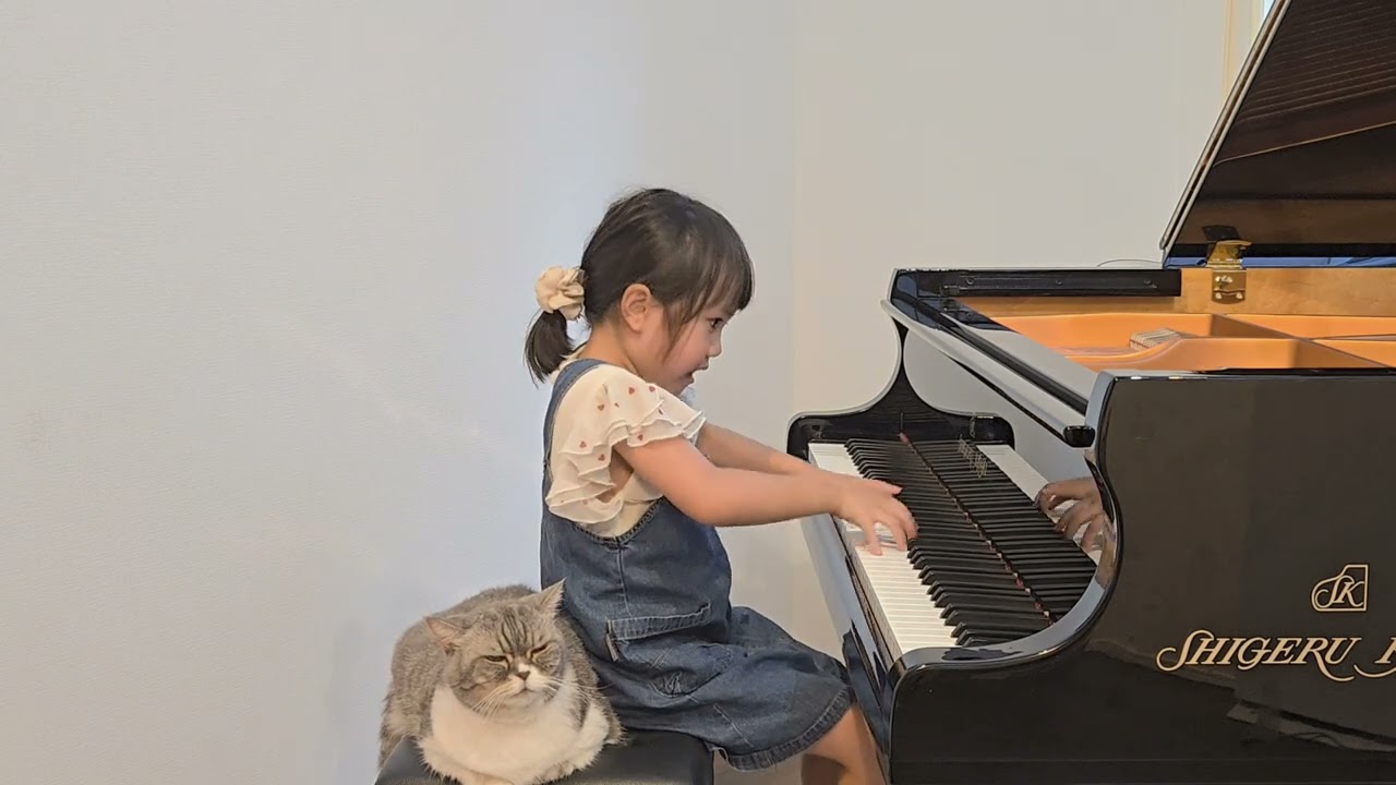 【6歳年長】 D.Kabalevsly/Variations in D major Op.40 No.1 カバレフスキー/やさしい変奏曲(トトッカータ)Op.40-1 