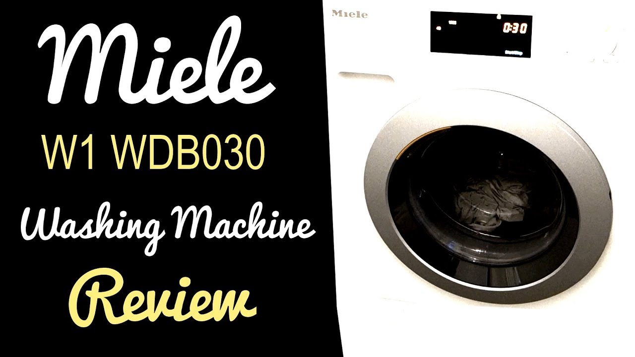 Miele W1 WDB030 Washing Machine Review