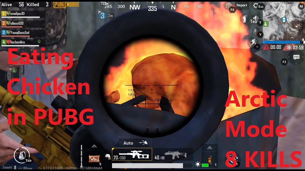 Enjoying Chicken Dinner In PUBG| ARCTIC mode| PUBG