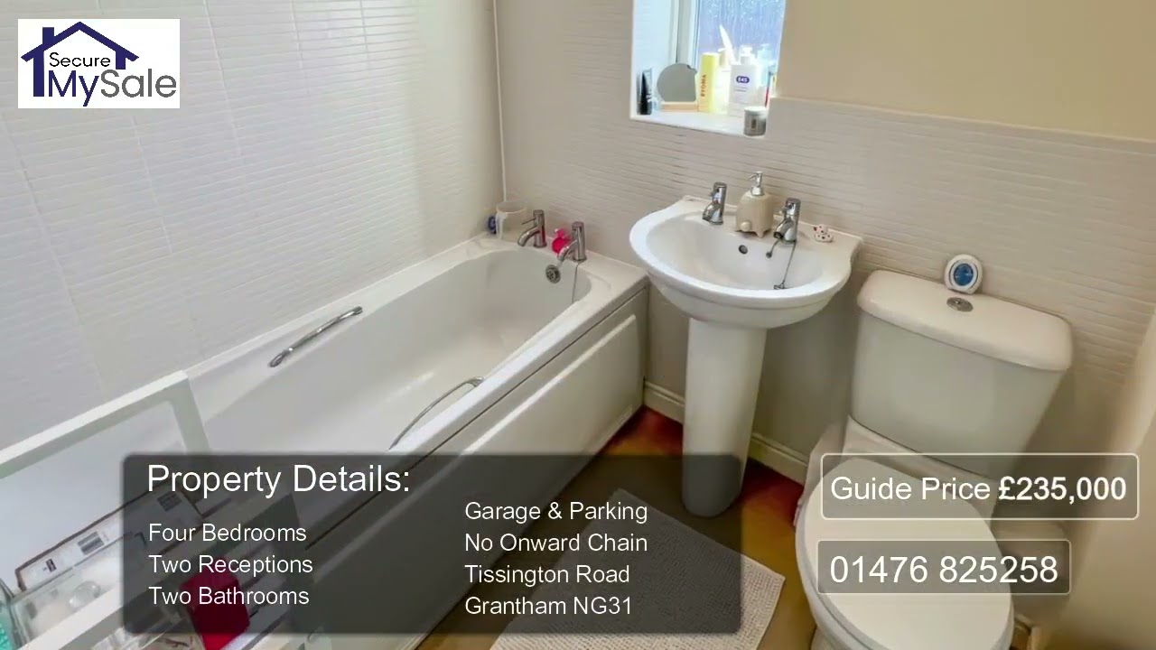 Tissington Road Grantham for sale Secure My Sale Estate Agents Grantham