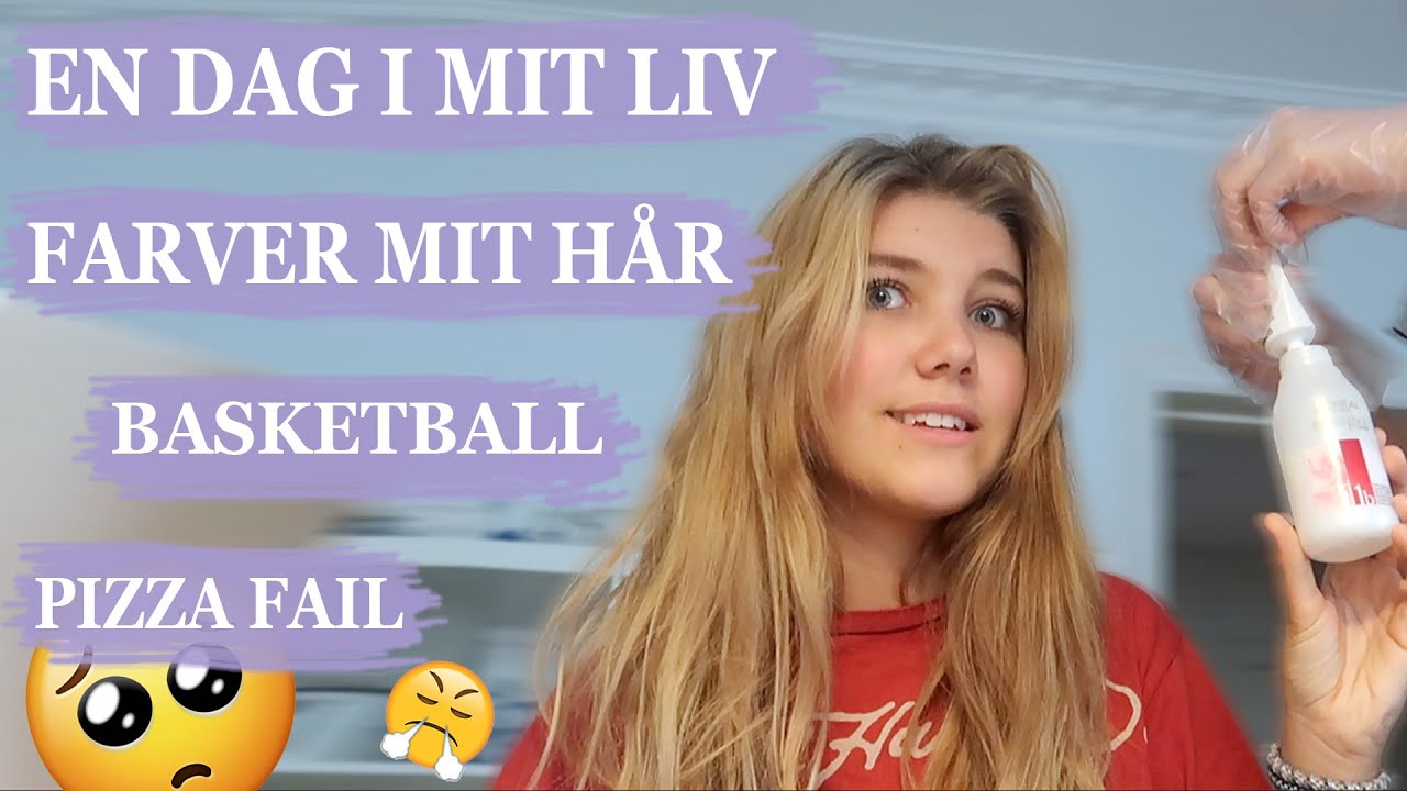 EN DAG I MIT LIV ⭐️ FARVER MIT H&Aring;R 😅