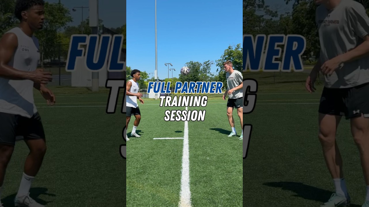 Full Partner Training Session #footballtraining #partnertraining #soccerdrills #soccerskills