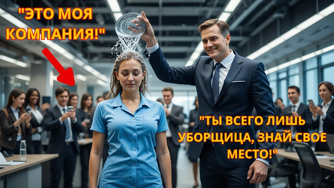 Дочь владельца компании притворилась уборщицей – итог шокировал сотрудников!