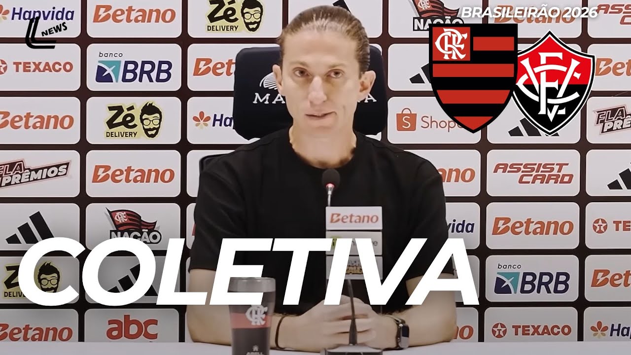 PROIBIU CARNAVAL PROS JOGADORES! VEJA A COLETIVA DO FILIPE LUÍS AO VIVO APÓS FLAMENGO 2 X 1 VITÓRIA