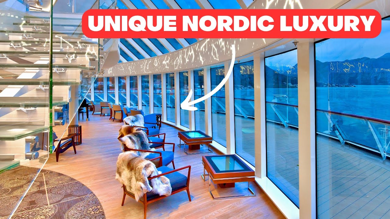 Самые стильные круизные лайнеры всех времен? Экскурсия на корабле Viking Ocean Ship Tour (актуаль...