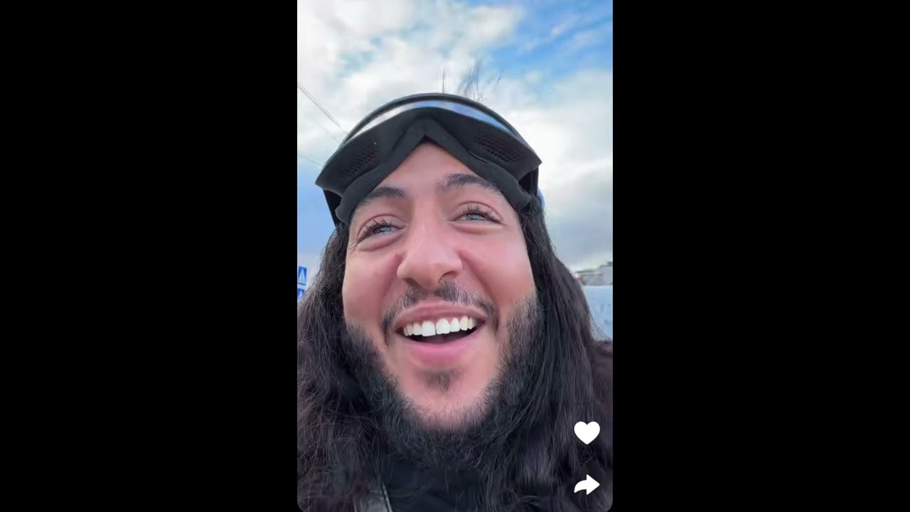 Karim Lipton, fait croire à sa femme qu’ils vont Courchevel ￼
