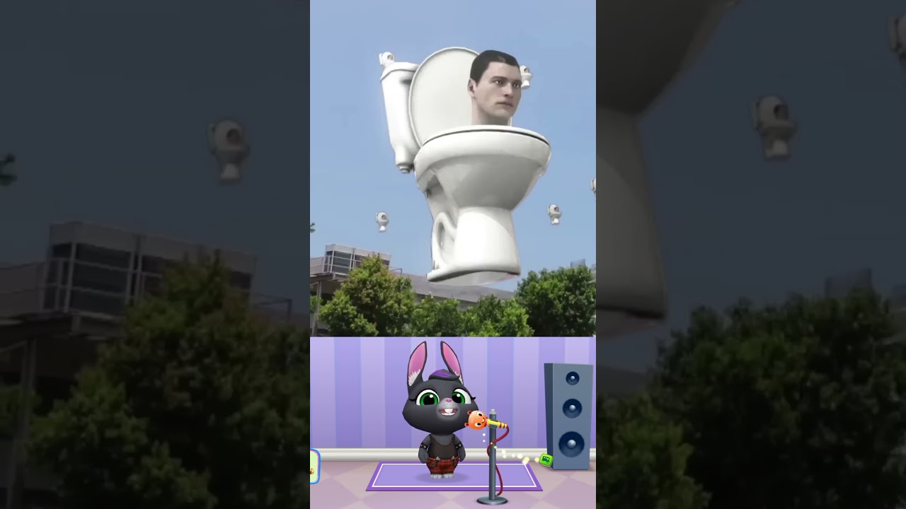 Skibidi Toilet in real life #animation #brainrot #skibiditoilet #music #brainrotanimals #shorts