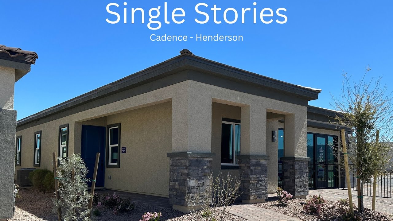 New Single Story Homes For Sale Henderson | Glenmore by Century Communities at Cadence - $414k+