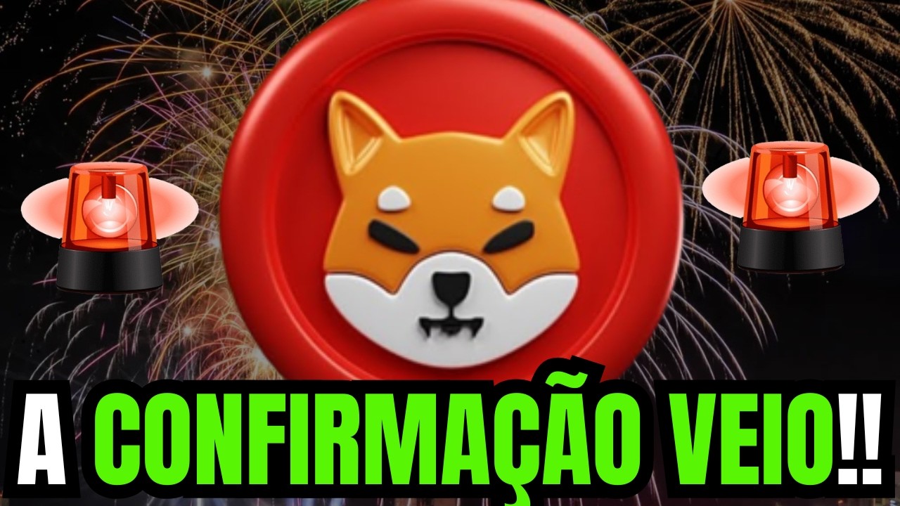 🚨SHIBA INU AGORA! ACABOU DE CONFIRMAR!!