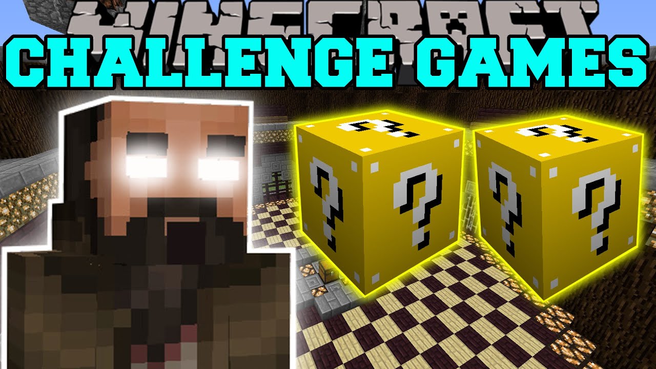 Minecraft: THE MANDARIN CHALLENGE GAMES - Мод Lucky Block - Мини-игра с модами