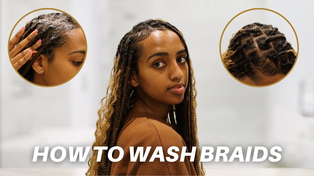 How To Wash Goddess Braids | No Frizz, No Tangles, No Matting + Quick Dry