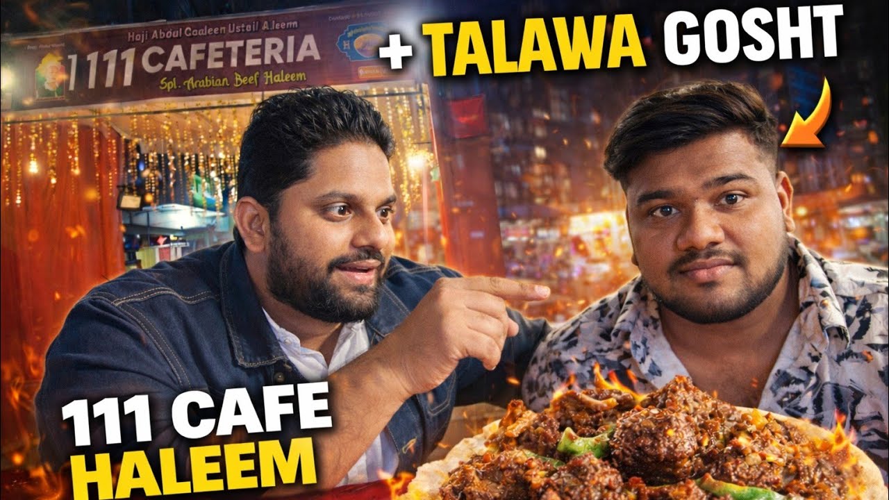 Best Ramadhan Haleem in Hyderabad 2026 | Hyderabadi Haleem Review | 111 Cafe Haleem