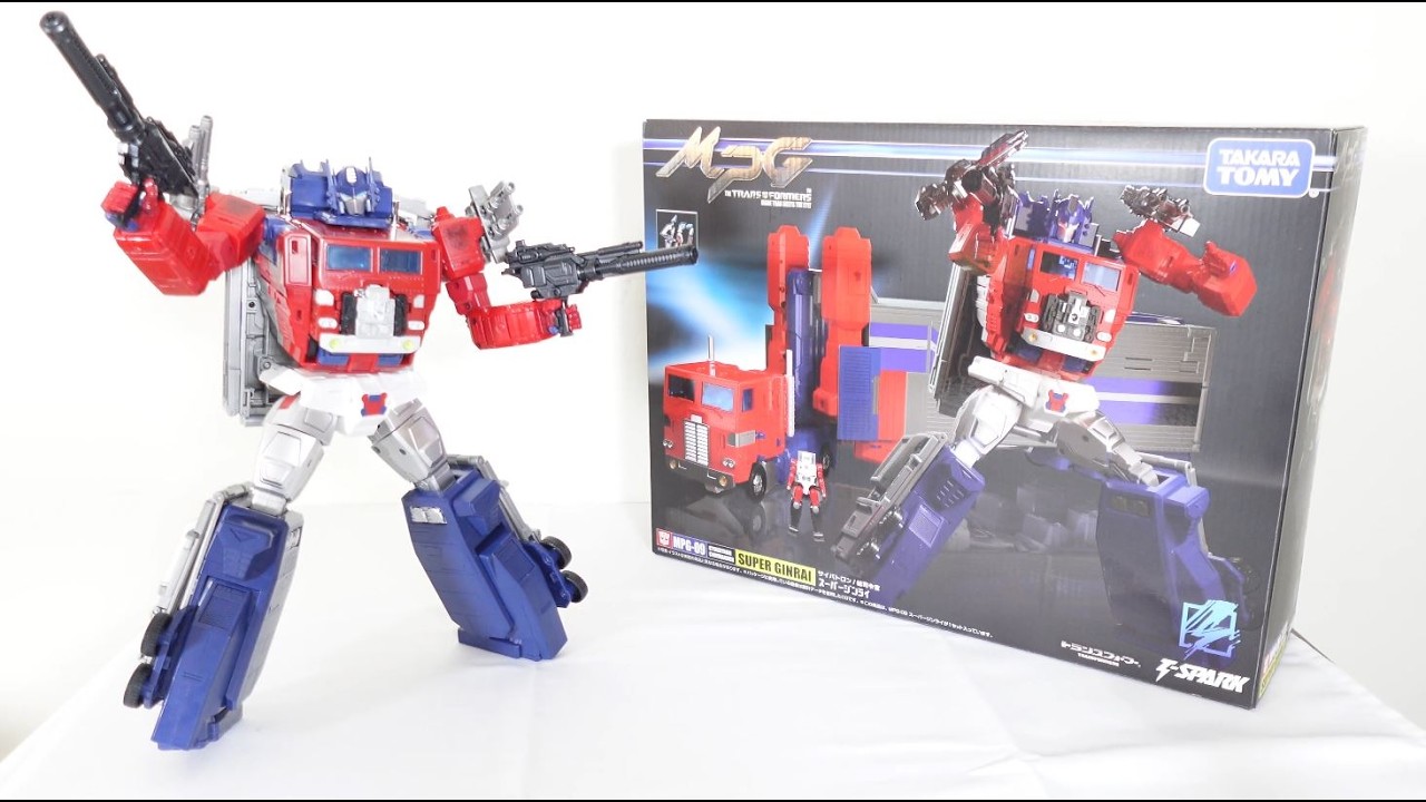 Transformers Masterpiece MPG-09 Super God Masterforce Super Ginrai Unboxing & Reviews