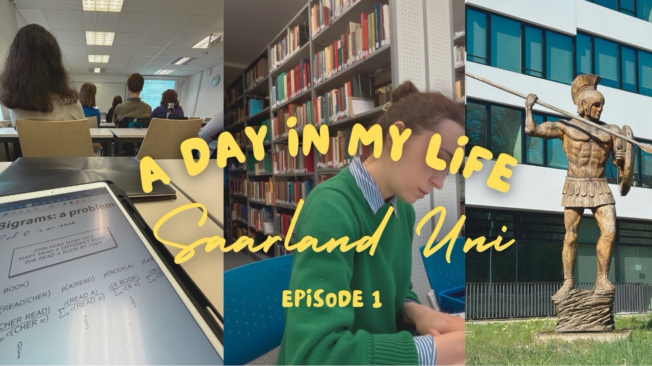 A Day in My Life as a STEM Master’s Student at Saarland @LiliiaMaiorova