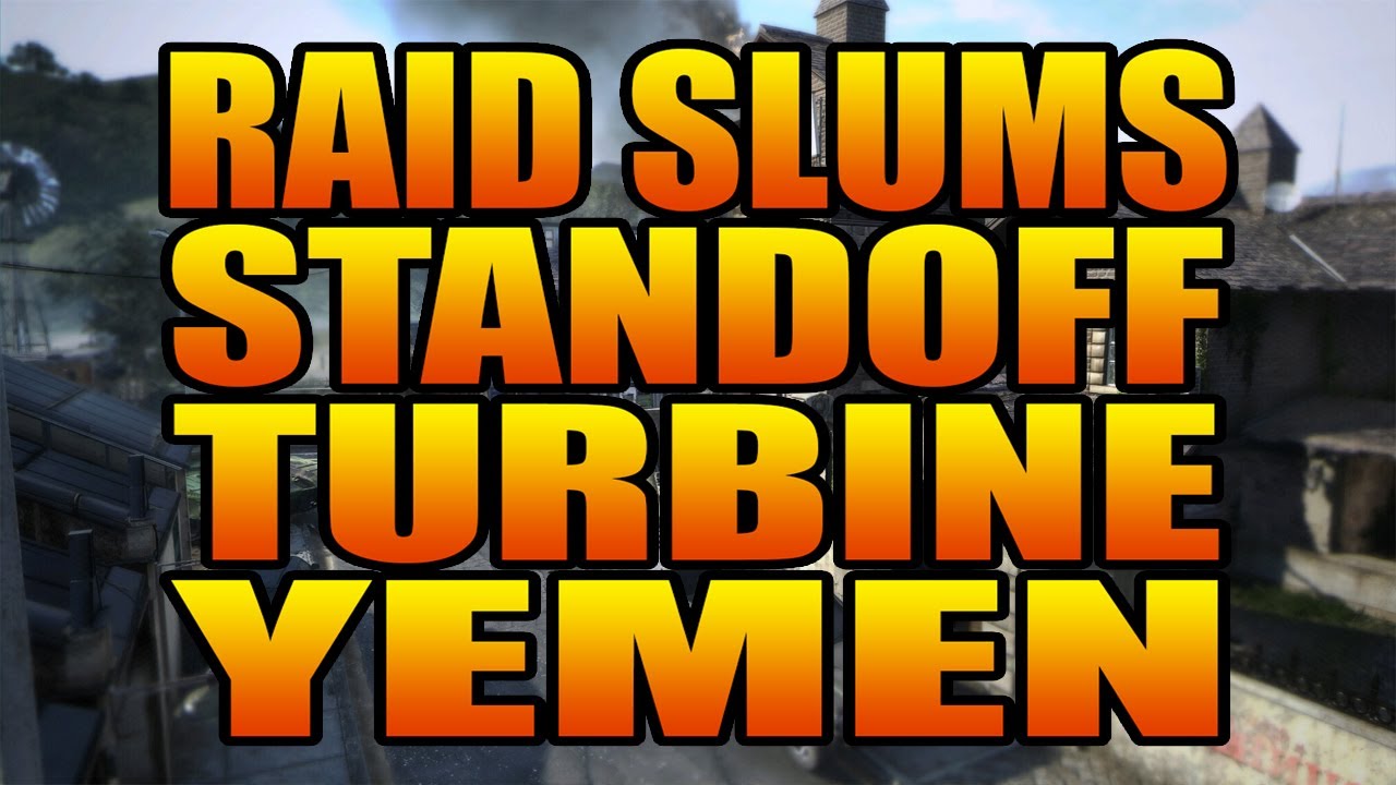 BO2 Tips and Tricks: Raid, Slums, Standoff, Turbine, and Yemen Bomb Plant Spots (Black Ops 2)