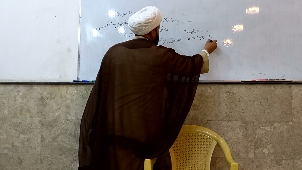 المسائل المنتخبة للسيد السستاني في لباس المصلي الدرس ٤٢ الشيخ حيدر الكعبي