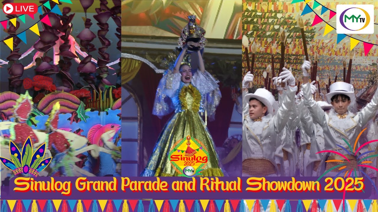 𝗟𝗜𝗩𝗘: Sinulog 2025 sa MyTV Cebu! 🎉