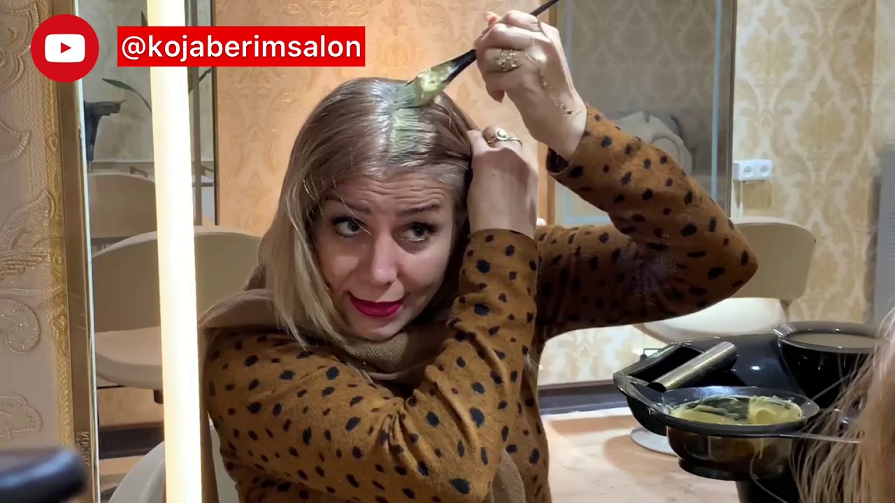نحوه پوشاندن موي سفيد