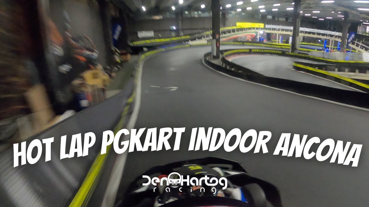 PGkart Indoor Ancona | 1 giro di kart Rick den Hartog