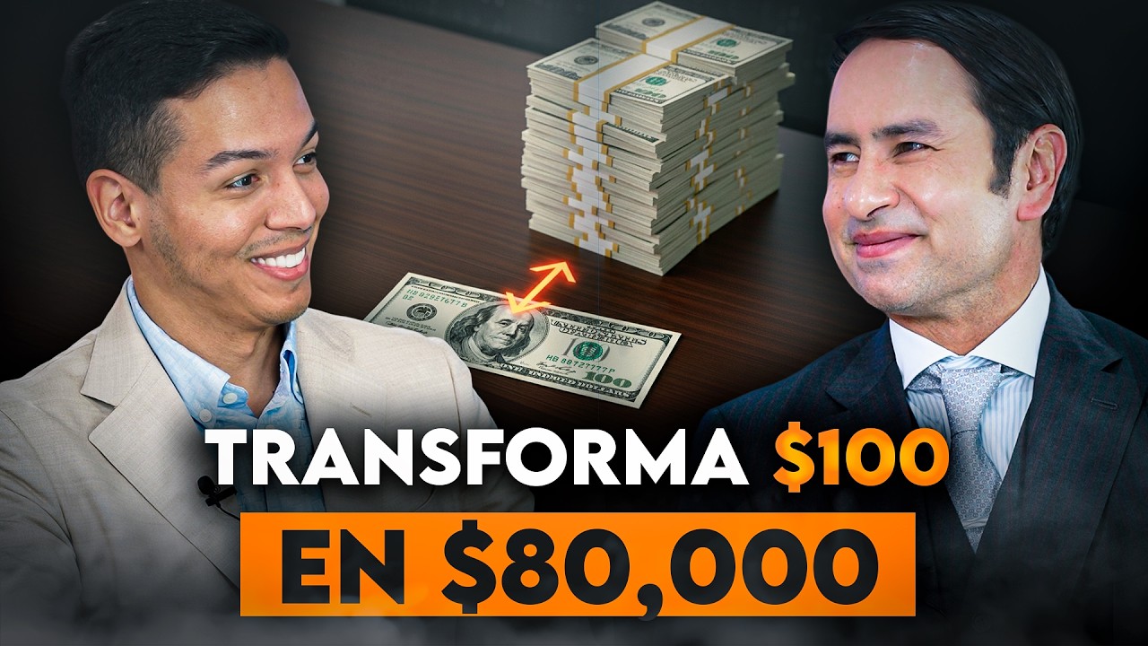 Cómo MULTIPLICAR tu Dinero de $100 a $80,000 con Invirtiendo en el Stock Market - Alejandro Cardona