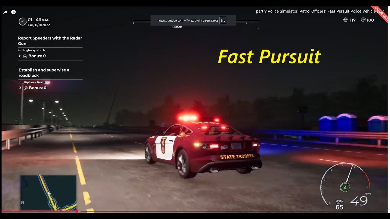 part 3 Police Simulator: Patrol Officers: Fast Pursuit Police Vehicle DLC