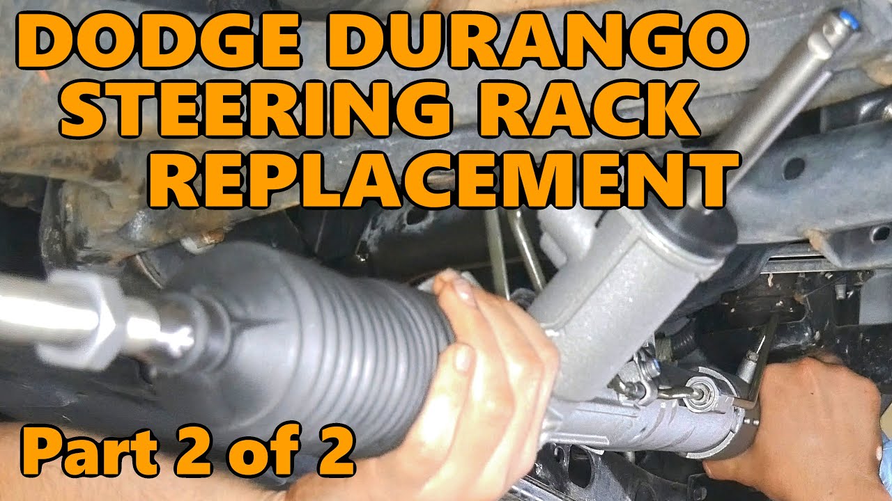 2011 Dodge Durango Steering Rack Replacement (V8 AWD) – Install, Bleed, Alignment (Part 2 of 2)