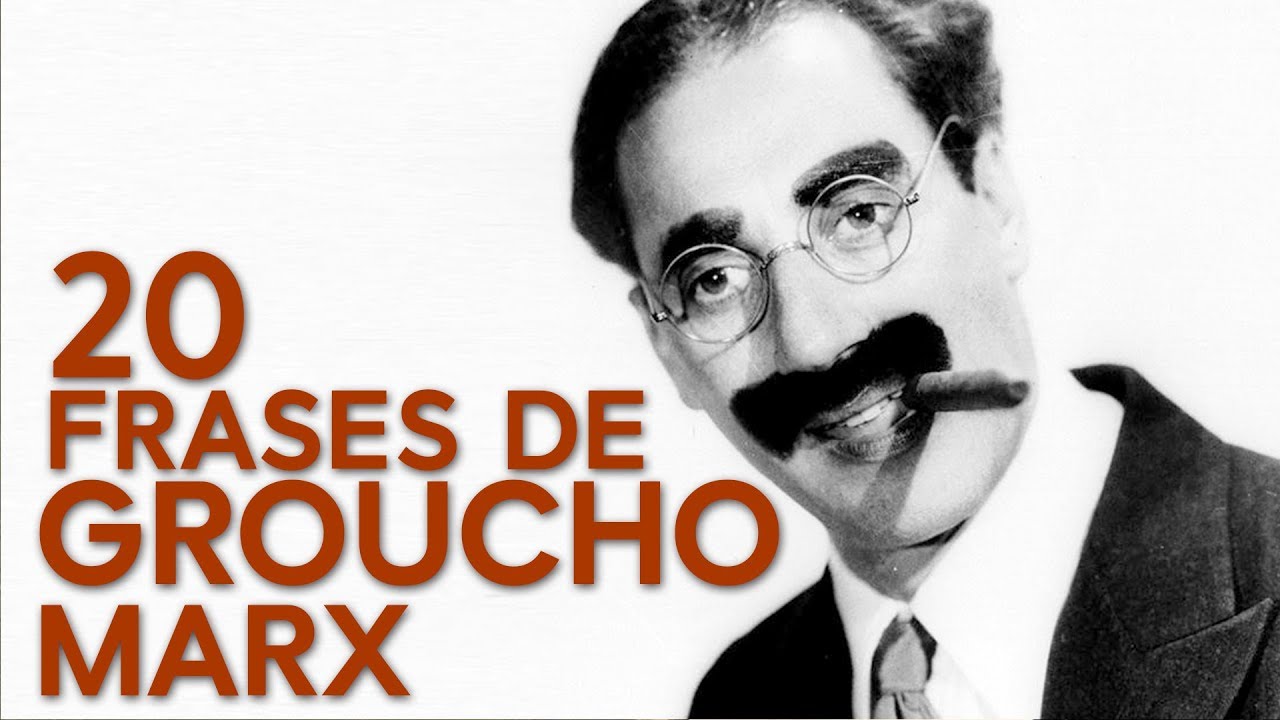 20 Frases de Groucho Marx 😆 | El mejor humorista de la historia