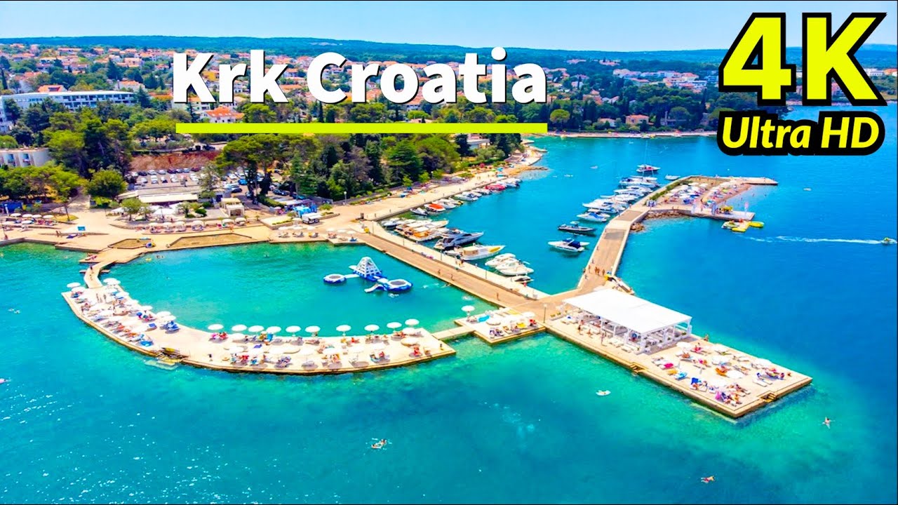 KrK Croatia in 4K UHD