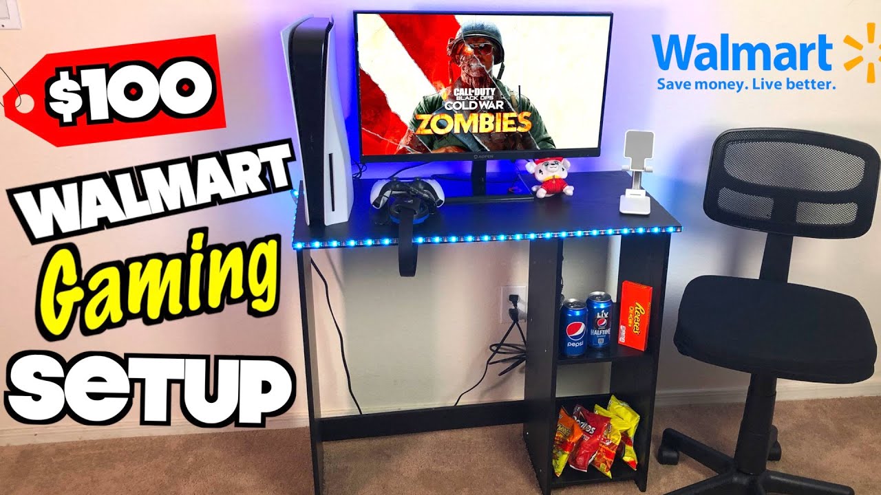 I Built a Cheap Walmart Gaming Setup With a $100 Budget - Very Economical | Nextraker