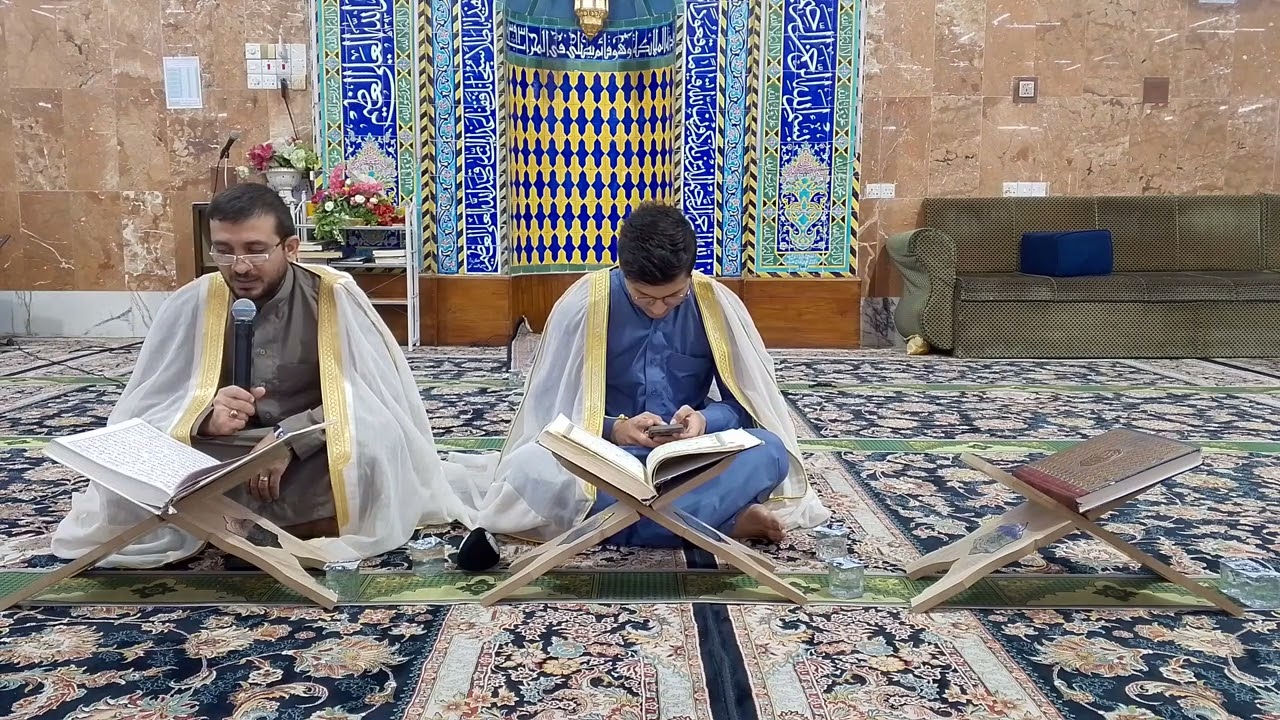 الختمة القرانيه الرمضانيه ليلة 25 رمضان 1446ه‍