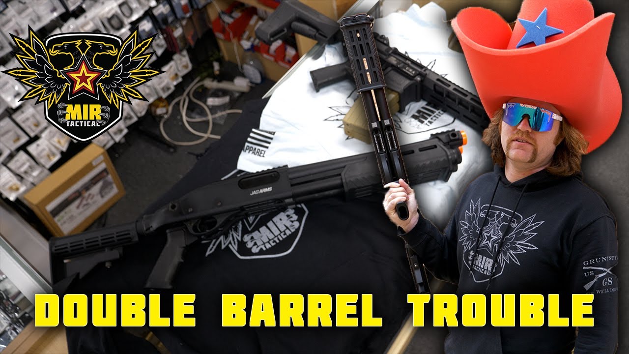 It's Double Barrel Trouble Time