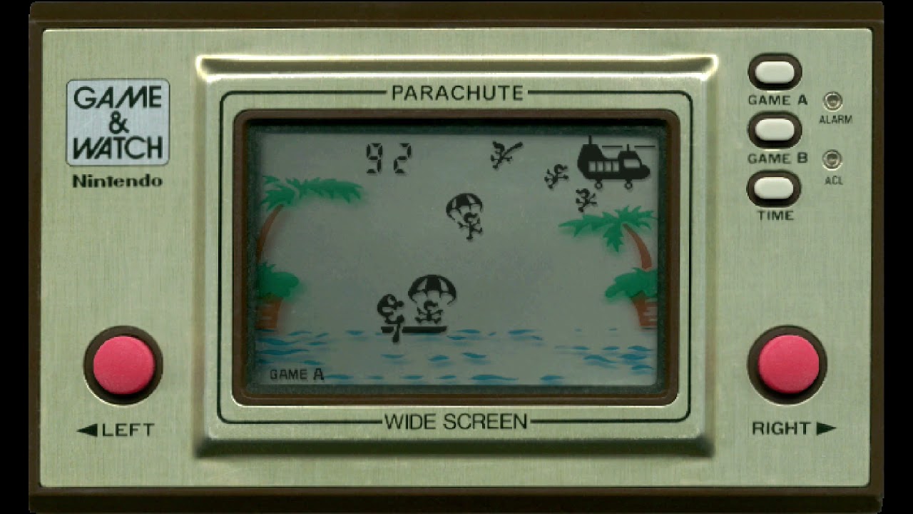 Parachute (Handheld Game) - Game A Longplay