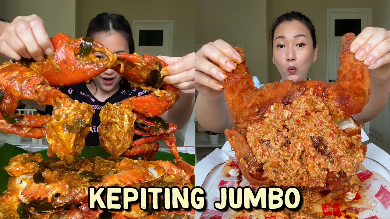MUKBANG SEAFOOD KEPITING JUMBO!! - TIKTOK NANAKOT MAKAN BESAR