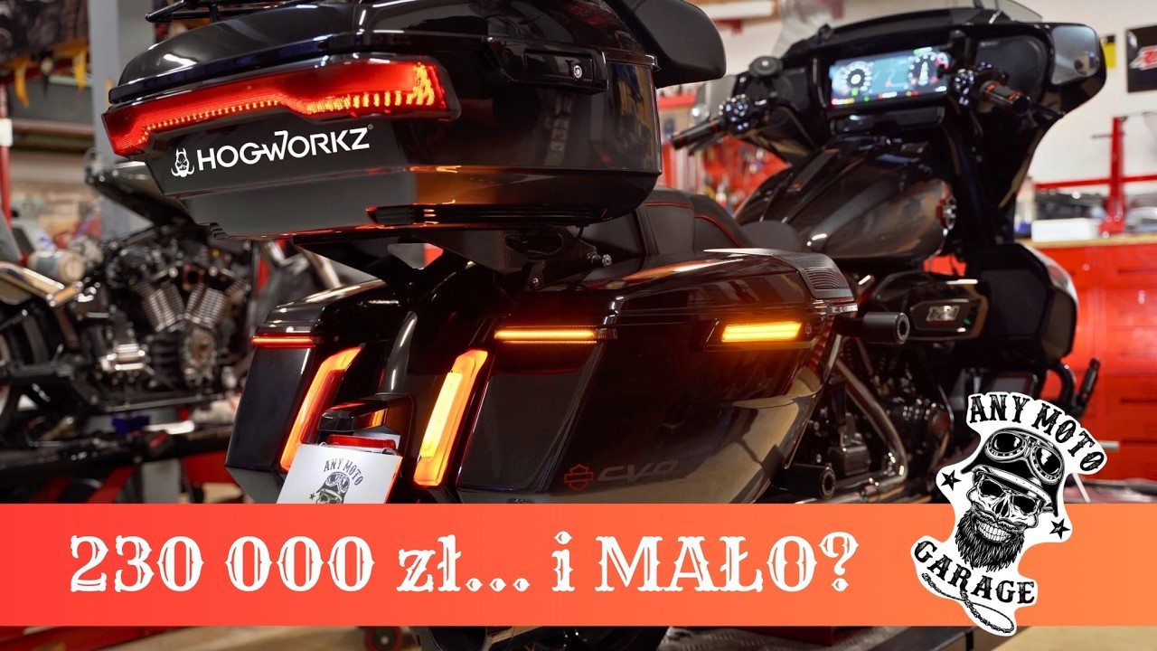 Harley za 230 000 zł... i dalej dokładamy 😳 Street Glide CVO
