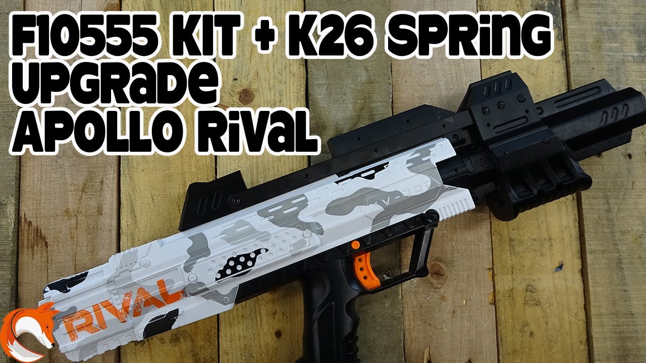 F10555 Kit + K26 Spring Upgrade Apollo Nerf Rival - Install Review