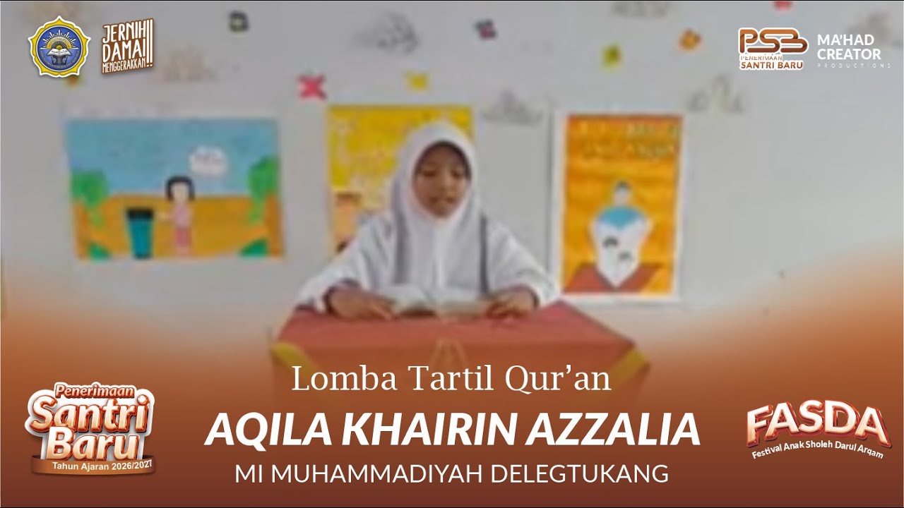 Aqila Khairin Azzalia || MI Muhammadiyah Delegtukang || Tartil Al Qur'an