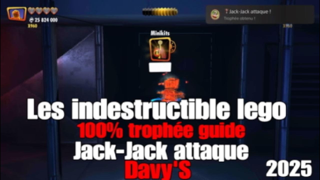 Les indestructible lego trophée Jack Jack attaque 2025