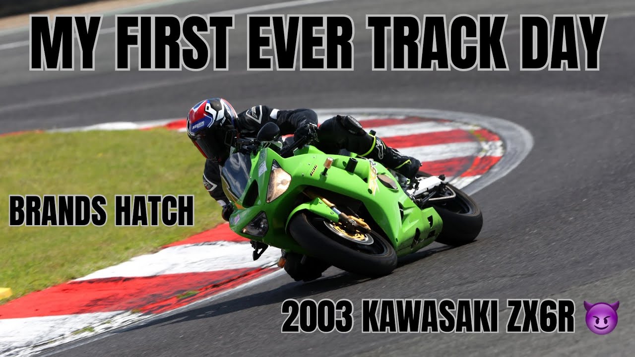 I did my first ever track day and it was incredible! Kawasaki B1H 636 ZX6R