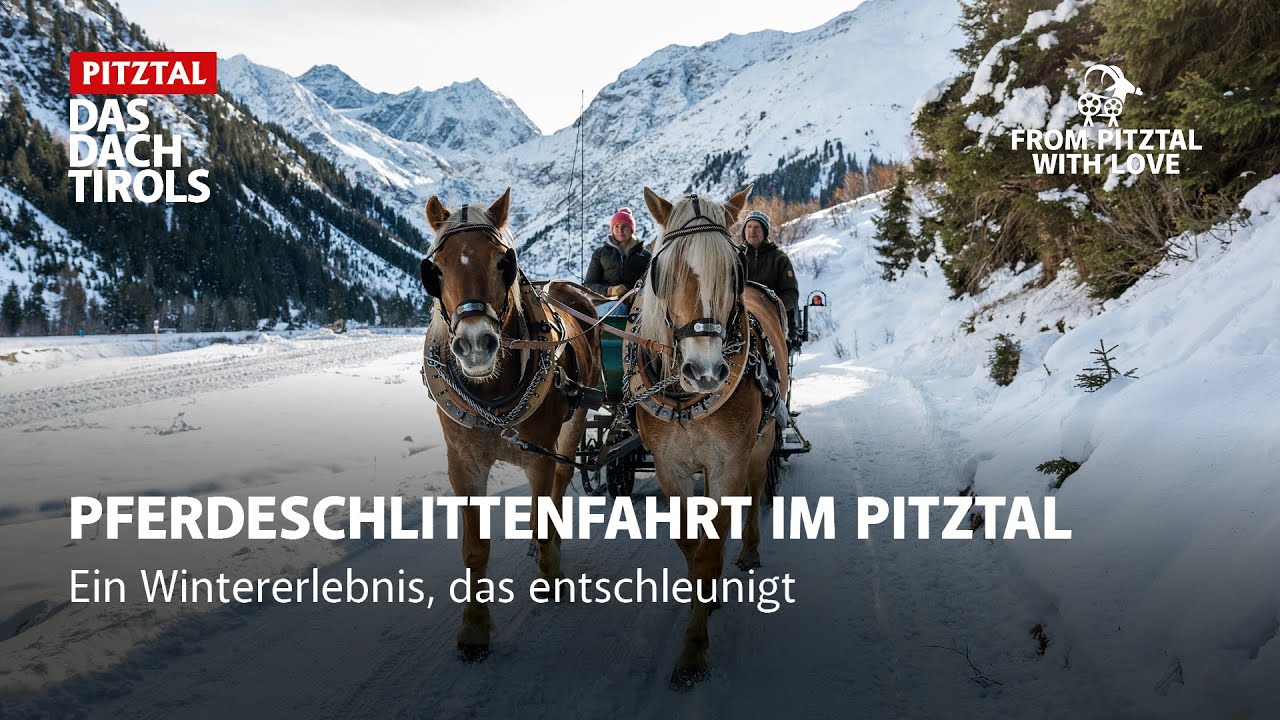 From Pitztal with Love: Pferdeschlittenfahrt in Tieflehn