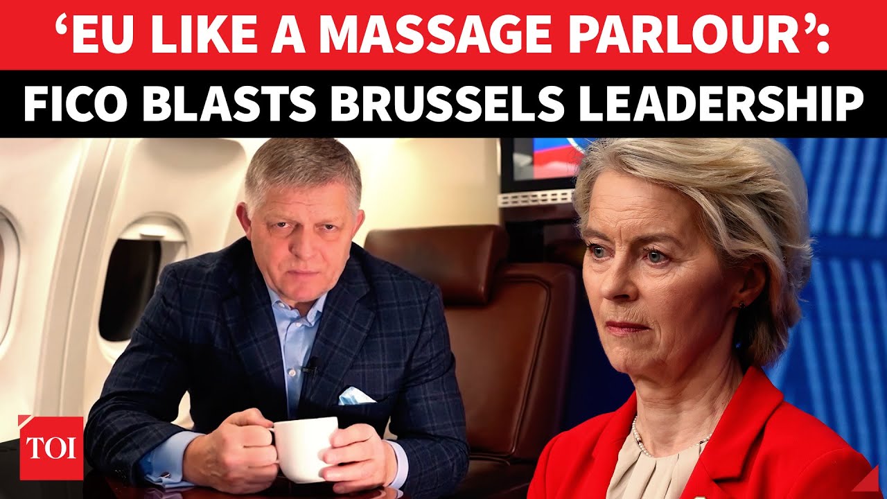 Fico Mocks EU Summit As ‘Very Expensive Dinner’, Torches Elites | ‘Change Your Staff, Not Only Beds'