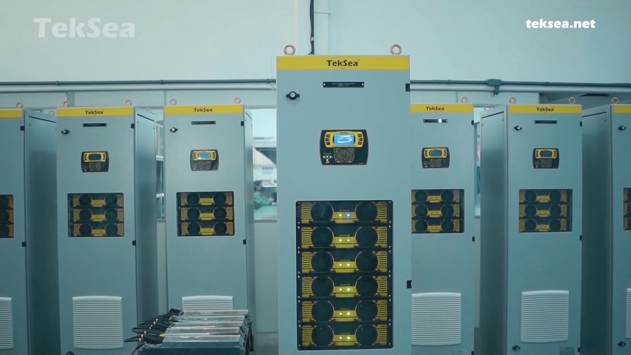 TEKSEA | Tekpower - Rectificador / cargador de bater&iacute;a de 125VDC (espa&ntilde;ol).