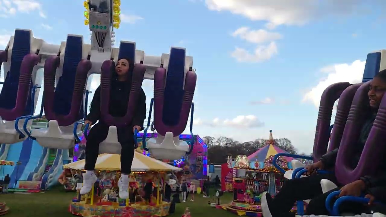 James Mannings kmg freak out on ride  blackheath funfair 2022